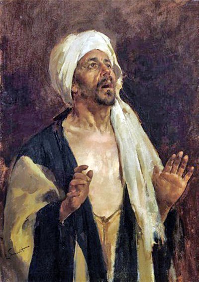 Gebet zu Allah von Enrique Simonet